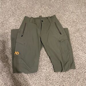 First Lite Olive Green Cargo Hiking Pants